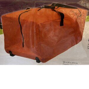 Halloween Storage Bag 12 Foot Large Heavy Duty Orange For Decorations & Stuff